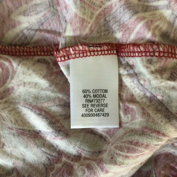 Sonoma Long Sleeve V-Neck Top - Size Large - Picture 6 of 9